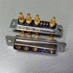 9W4 D-SUB Coaxial Connectors (RF) Male & Male Solder Type